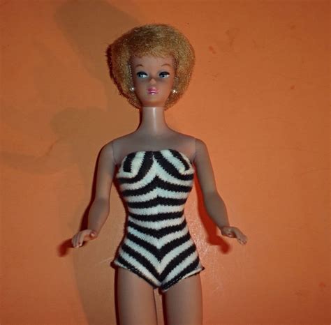 Vintage First Edition Bubble Cut Barbie Doll