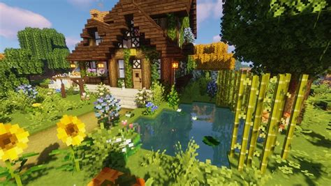 Aesthetic minecraft house ideas no mods. These Minecraft cottagecore builds will take you to a new ...