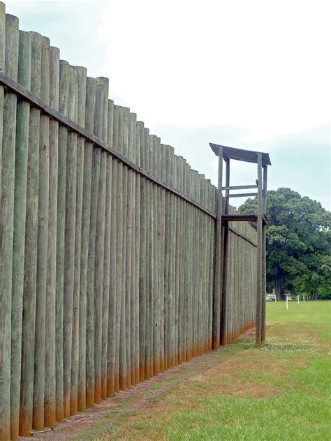 Stockade Wall Andersonville National Historic Site Flickr