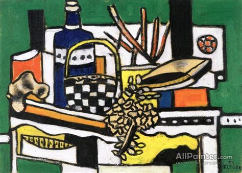Fernand Léger The Blue Bottle Oil Painting Reproductions For Sale
