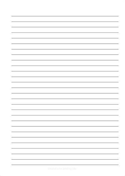 Paper With Lines For Printing Templates For Printing
