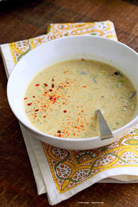 Spiced Creamy Vegan Broccoli Soup Vegan Richa Recipe Creamy