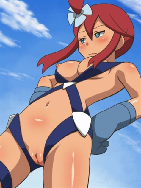 Rule 34 Blue Eyes Blush Breasts Female Pokemon Red Hair Skyla Pokemon Solo 1741880