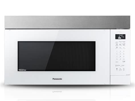 Panasonic Nnst27hw 30 Genius Inverter Over The Range Microwave Oven