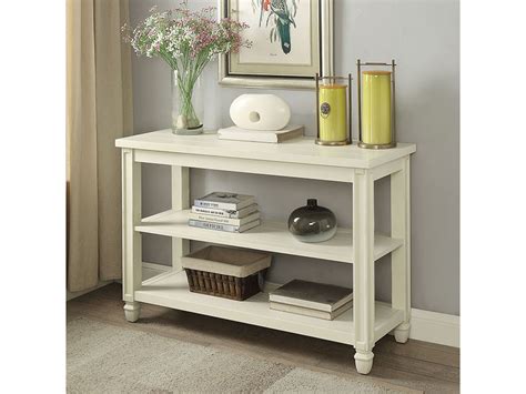 Suzette Antique White Sofa Table Shop For Affordable Home Furniture