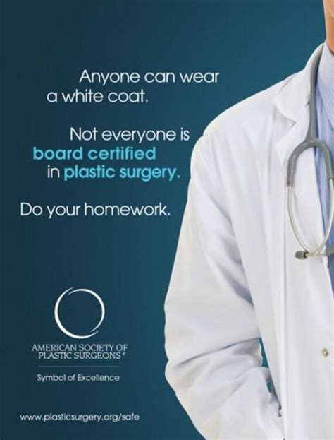 Look For The Words Plastic Surgeon In Their Ads