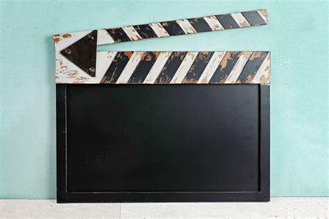 Chalkboard 20 Directors Clapboard