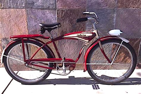 Reduced Nos 1952 Schwinn Cantilever Deluxe Streamliner Complete 95