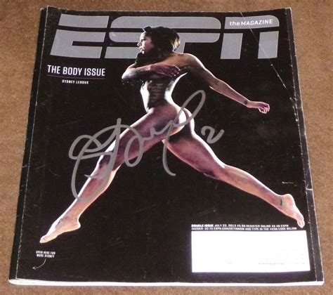 sydney leroux signed espn the body issue magazine july 22 2013 usa soccer 1920080732