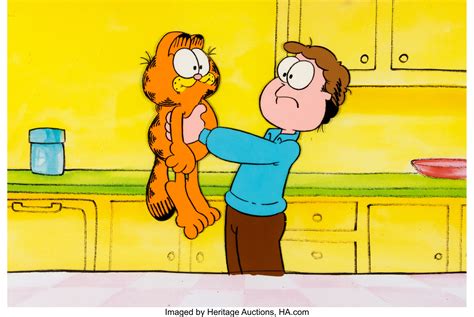 Garfield And Friends The Lasagna Zone Jon Arbuckle And Garfield Lot