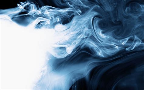 Blue Smoke Digital Art