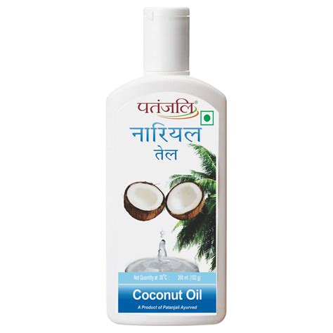 Patanjali Natural Coconut Oil 200 Ml Buy Online