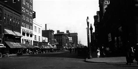 State And 9th Streets In Downtown Erie During The Early 1920s In