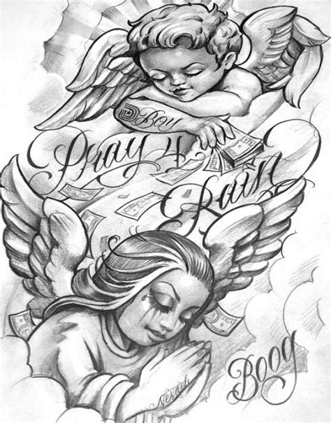 Pin By Royaltytv On Tattoos Chicano Drawings Tattoo Design