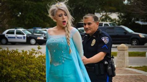 This Picture Of Elsa Being Arrested In South Carolina Looks Like The Beginning Of A Porno Funny