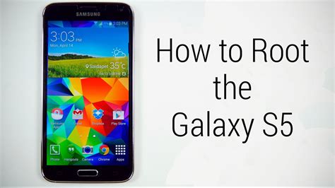 How To Root Samsung Galaxy S5 Easy Way Youtube