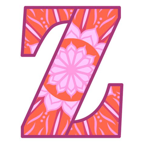 Color Letter Z Png Designs For T Shirt And Merch