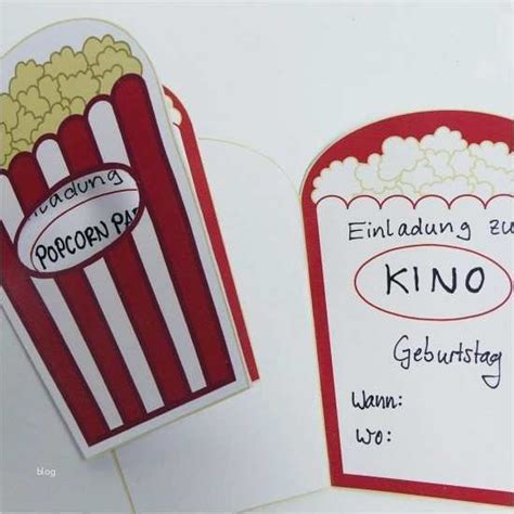 50 kunden erhalten nun von uns einen kinogutschein. Kinogutschein Basteln Vorlage Wunderbar Popcorn Zum ...
