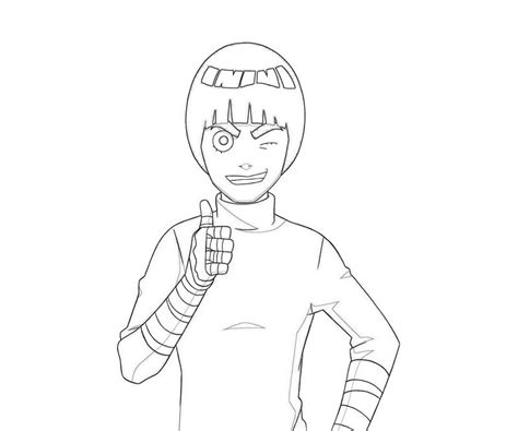 Coloring is a restful and fun way to heal frazzled nerves or restore depleted energy. Naruto Rock Lee Smile | How Coloring