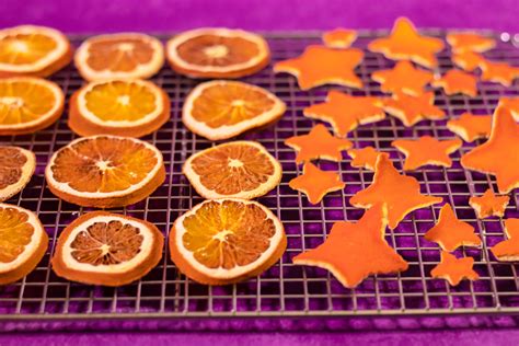 Homemade Dried Orange Slices Orange Peel Kiyafries