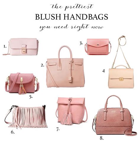Trending Now The Blush Handbag Pretty Little Details Blush Handbag