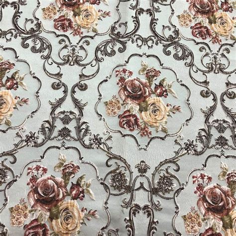 Satin Floral Jacquard Fabric Huayeah Textile