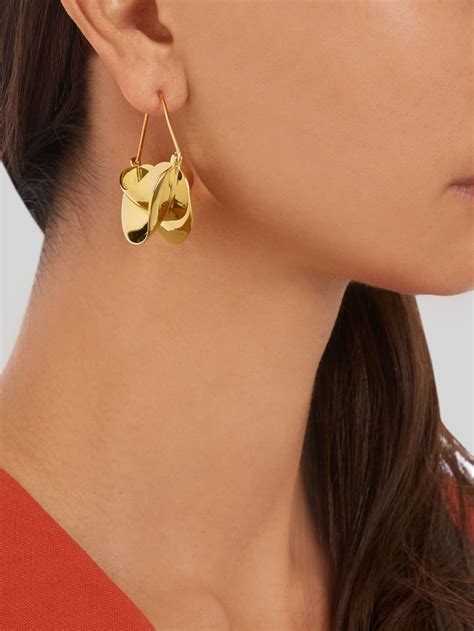 Gold Plated Earrings Anissa Kermiche Matchesfashion Us Earrings