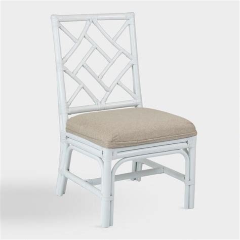 Maybe you would like to learn more about one of these? White Rattan Victoria Dining Chairs Set of 2 - v1 | Dining ...