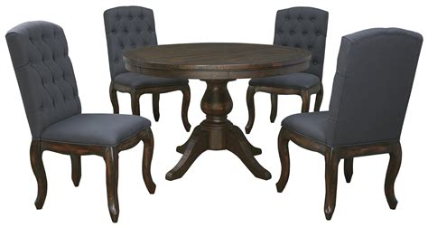 Ashley furniture | the most exclusive furniture collection that is almost of royal charter. Signature Design by Ashley Trudell 5-Piece Round Dining ...