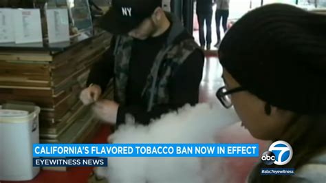 Californias Prop 31 Ban On Flavored Tobacco Now In Effect Latest