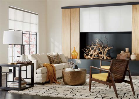20 modern eclectic living room design ideas. Eclectic Neutral Living Room Inspiration | Ethan Allen ...