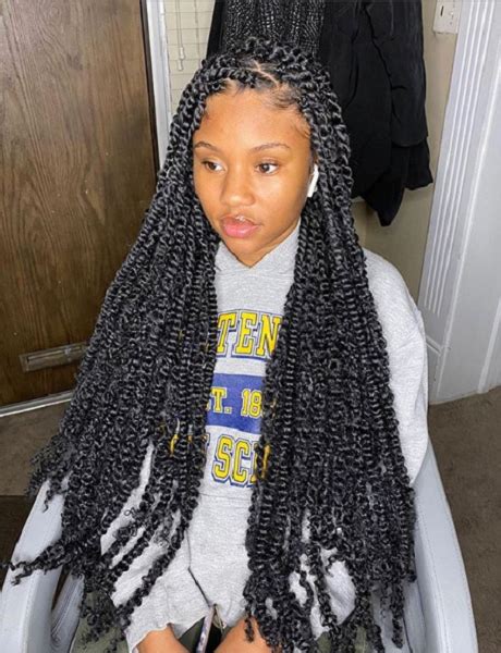 34 Gorgeous Kinky Twists Hairstyles Hot In 2022 With Images