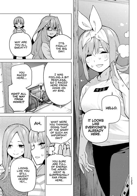 The Quintessential Quintuplets Chapter 122 English Scans