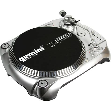 Gemini Tt 1000 Belt Drive Dj Turntable With Cartridge Tt 1000