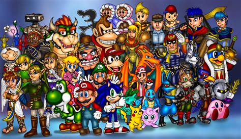 A list of 42 images. Quiz! Can you name these classic video game characters ...