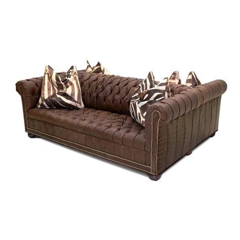 Shop from the world's largest selection and best deals for large chesterfield sofa. Custom Double Sided Chesterfield Sofa For Sale at 1stDibs