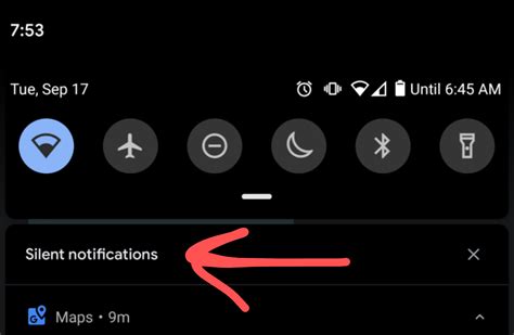Android 10 Silent Notifications Notification Bar Randroidquestions