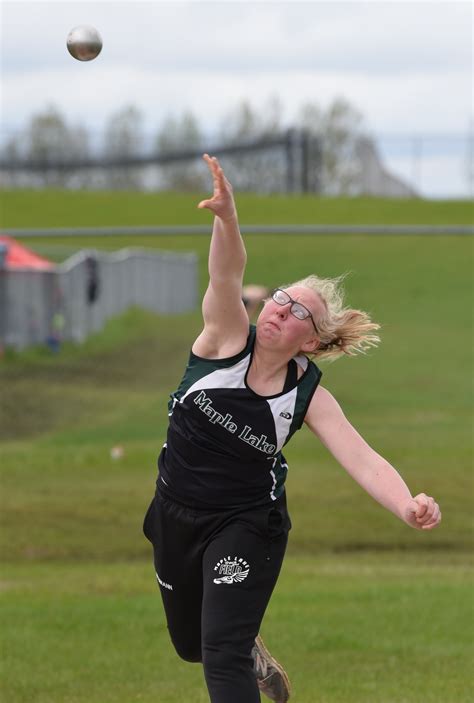 Girls Send 10 Individuals Three Relays To Sections Maple Lake Messenger