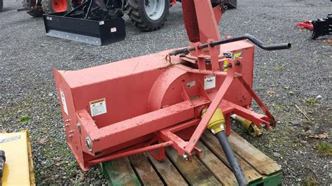 Mk Martin Canadian Made 60 3 Point Hitch Mounted Snow Blower West