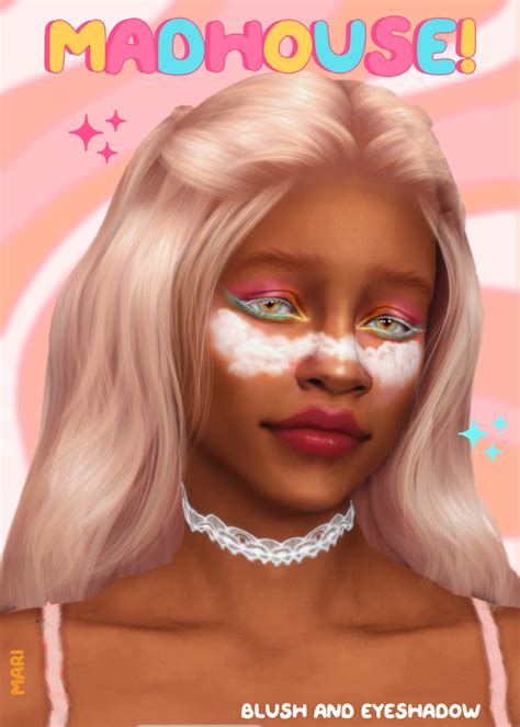 Madhouse A Makeup Set Average Mari On Patreon In 2021 Sims 4 Cc