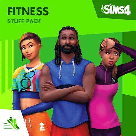 The Sims 4 Fitness Stuff 2017 Box Cover Art Mobygames