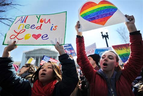 Supreme Court Hears Arguments In Gay Marriage Ban Case