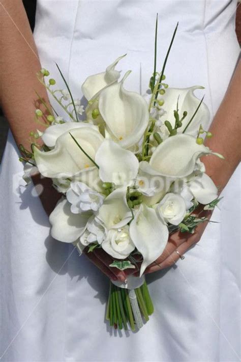 Wedding Bouquets Ivory Calla Lilies Calla Lily Bouquet Wedding Calla