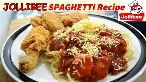Jollibee Spaghetti Recipe Filipino Style Spaghetti Spaghetti