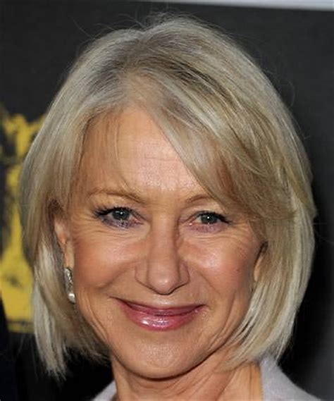 The length of your hair is kept a bit longer than a short pixie cut and is almost the length of a bob haircut. 4 Gray hairstyles for women over 50