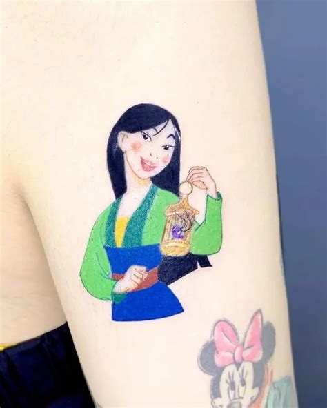 Disney Princess Tattoo Mulan