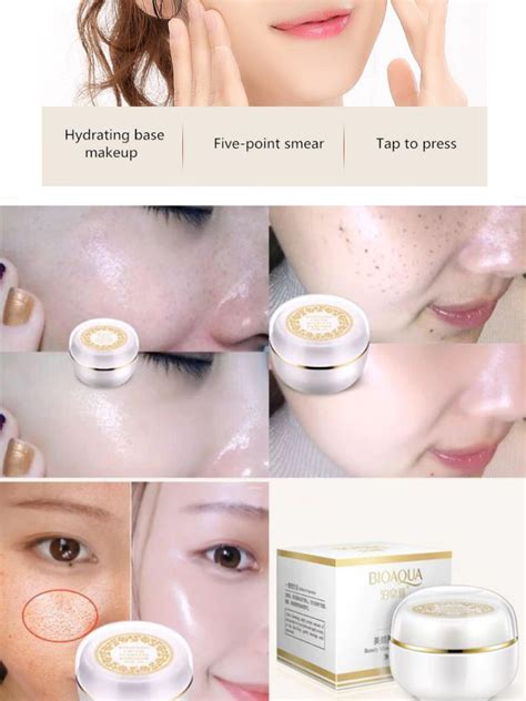 Bioaqua Beotua Hchna Facial Whitening Moisturizing Cream Lady Makeup Melex