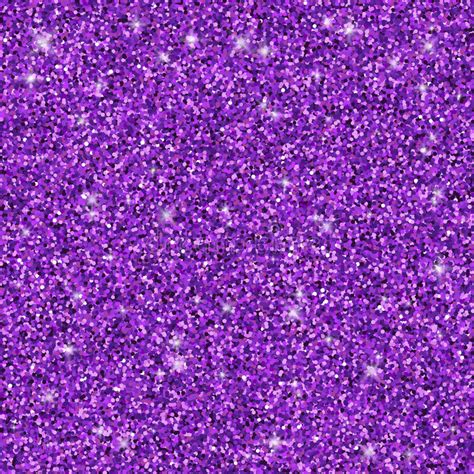 Purple Glitter Seamless Pattern Vector Texture Stock Vector Image