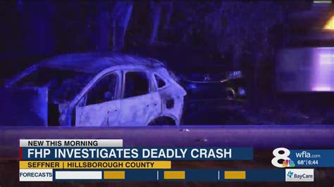 Lakeland Woman Dies After Car Bursts Into Flames Following Crash Wfla