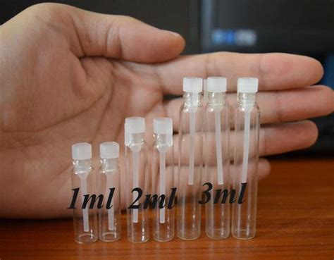 If the liquid goes all the way to the 3, then there are 3 cups of liquid. 1ML/2ML /3ML Empty Liquid Sample Glass Bottle Perfume ...